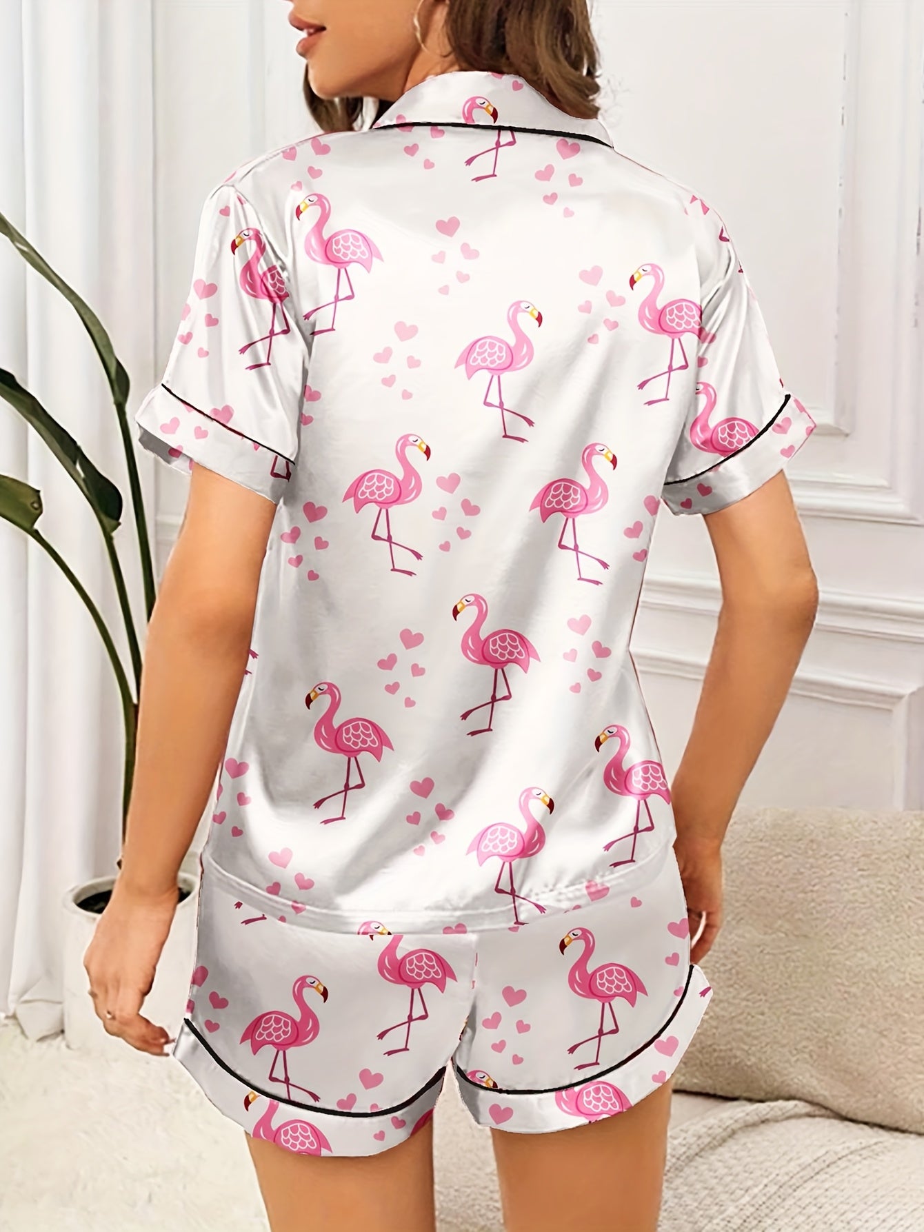 Flirtatious Flamingo – Satin Dreams, Playful Nights