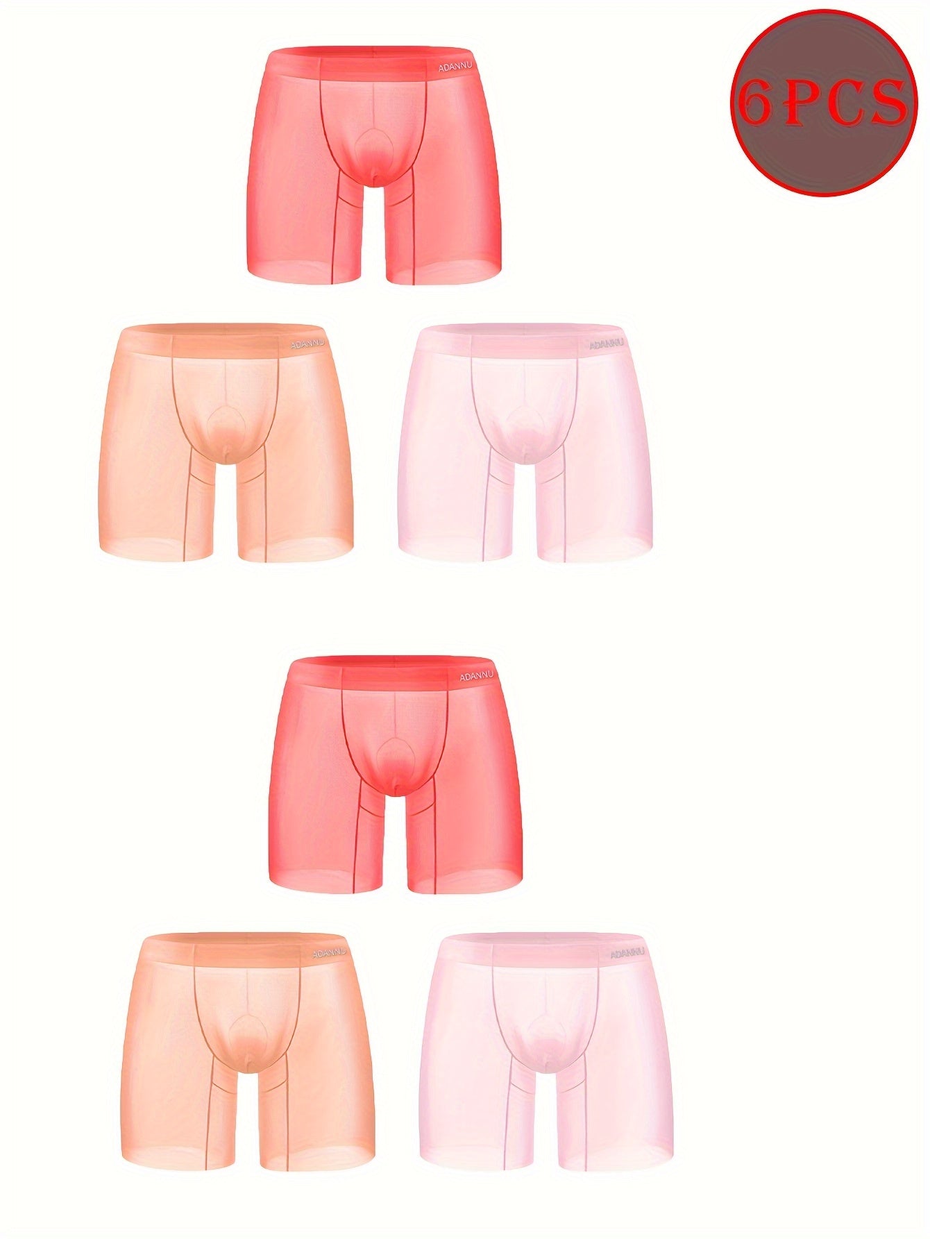 Afterglow Ice-Silk Boxer Set – 6 Shades of Seduction