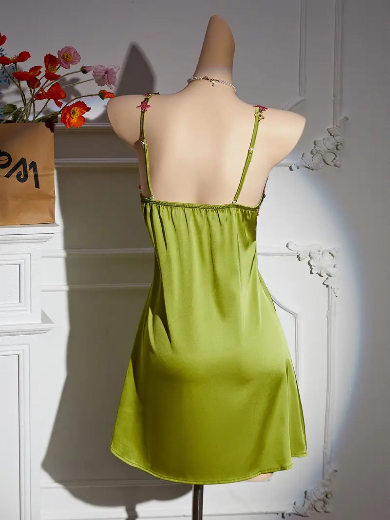 Midnight Whisper Satin Slip