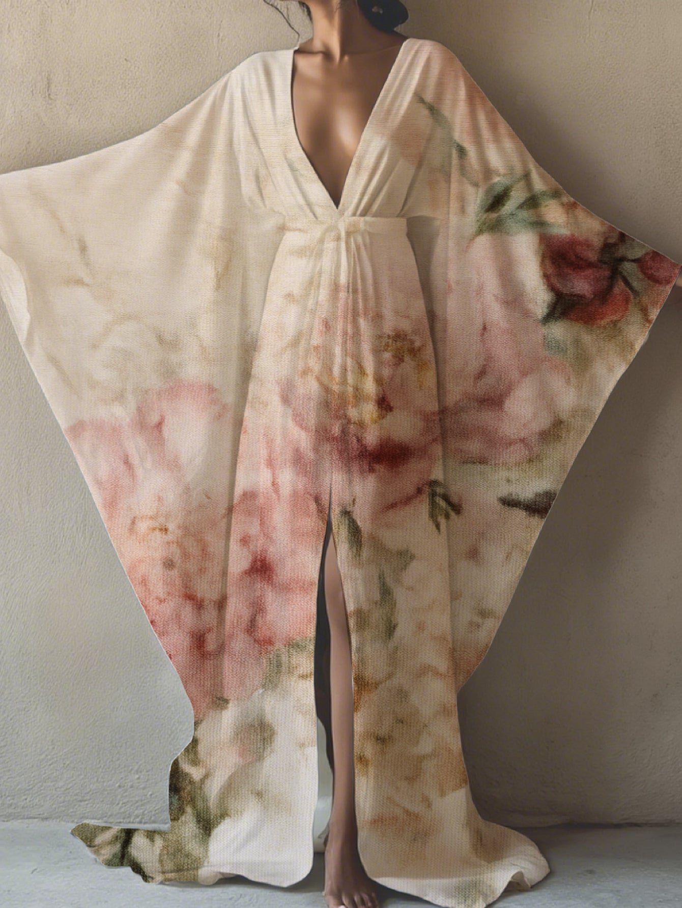 Ethereal Bloom – A Kimono of Grace Whimsy