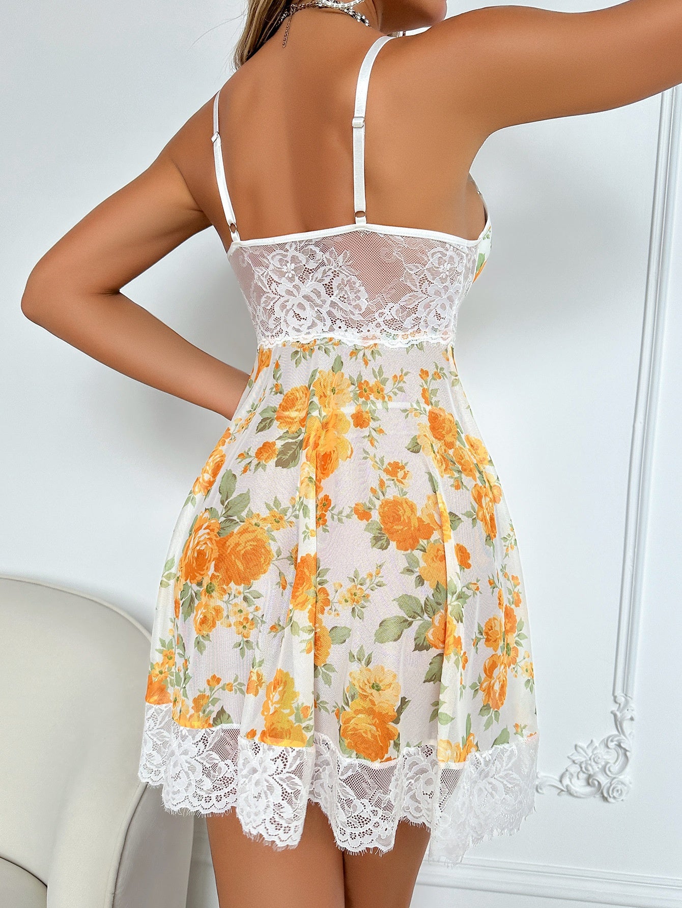 Midnight Bloom – Lace, Ruffles & Sheer Temptation