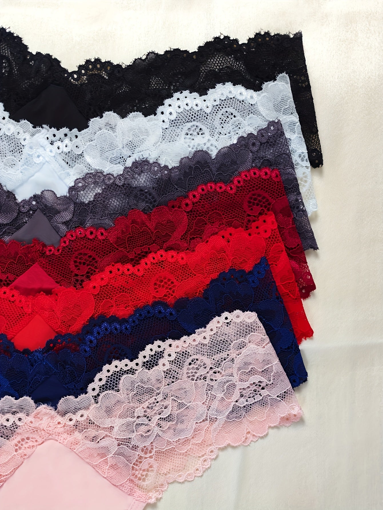 Panty Parade – One for Every Mood — 12-Piece Floral Thong Set