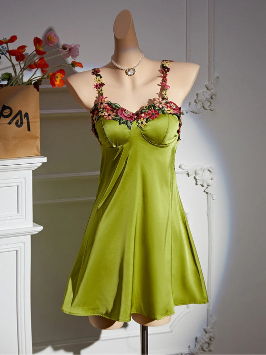 Midnight Whisper Satin Slip