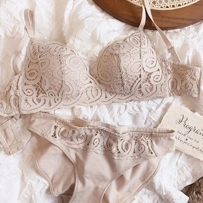 Ethereal Lace – Seamless Bra Set in Five Shades of Desire